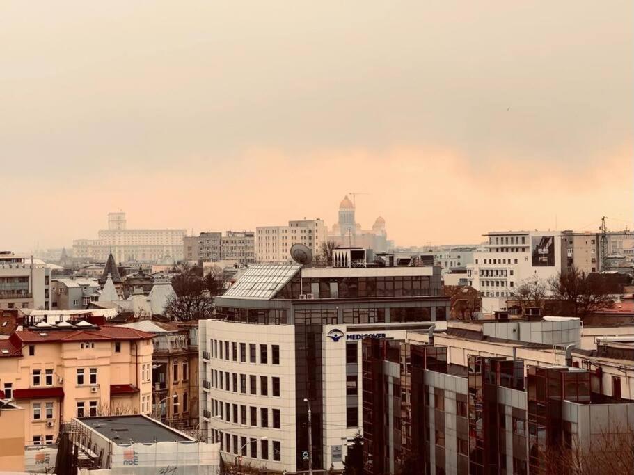 Appartement City View Studio In The Heart Of Bucarest Extérieur photo